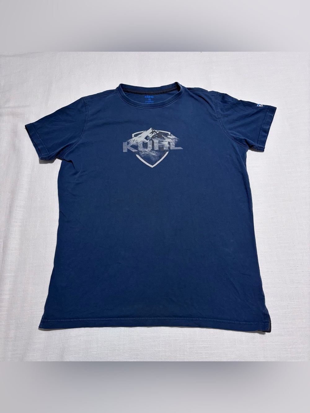 Men’s KÜHL Born in the Mountains Wildfibre T-Shirt | Pirate Blue | Size Medium